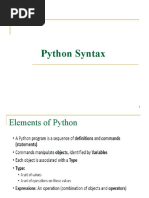 Python Syntax