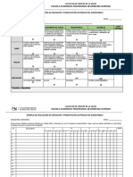 Rúbrica de Producto Acreditable