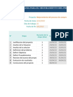 Seguimiento Del Proyecto