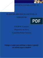 Plano de contingência escolar COVID-19