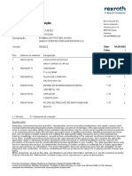 Lista de Peças de Reposição: R902148782 R902163240 Desenho: Número Do Material