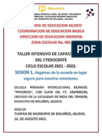 Relatoria Taller Capacitacion 2021-2022