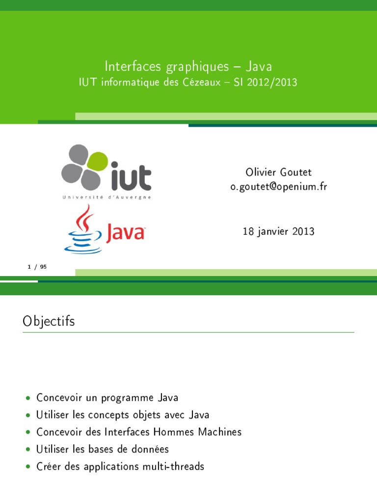 Cours Java Complet Pdf | Le langage Java cours à télécharger en pdf – WZGC