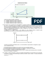 Exerxícios de Termodinâmica