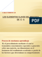 Elementos Clave Del Proceso E-A