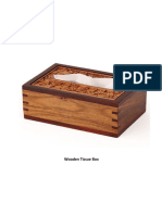 Wooden Tissue Box Costing Analysis