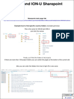 Sharepoint and Visio Instruction