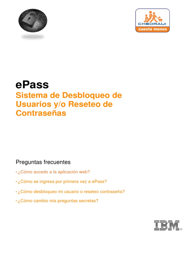 Guía de Uso de ePass para Usuarios | PDF