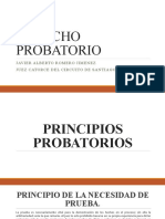 Derecho Probatorio