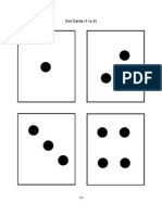 Dot Cards 1-12 Numbers