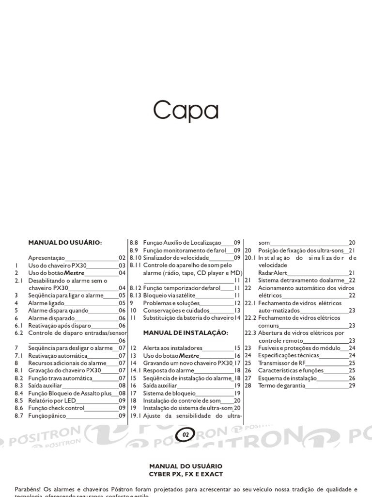 Texto Do Manual Do Usuario Pdf Relé Motores