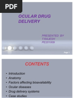 Ocular Drug Delivery Final