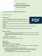 Proyecto Bioconstrucción Primera Etapa