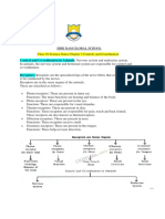 Class 10 Science Notes on Control and Coordination