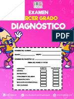 Examen Diagnostico TERCER GRADO