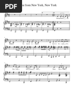 Theme From New York New York