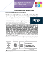 OECD Health Workforce Policies 2016 Doctors Greece