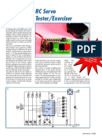 RC Servo Tester/Exerciser: Ray King