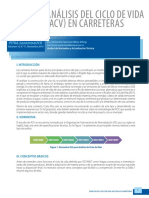 Boletin 11 Análisis Del Ciclo de Vida (ACV) en Carreteras