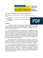 Uso Racional de Antibiticos en Las Infecciones Odontognicas