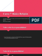 Curso 7º Básico Clase Nº12 Junio Valor de La Responsabilidad.