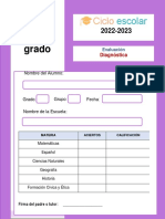 Examen Diagnostico Sexto Grado