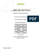 Actividad Eje 2 Bases de Datos II