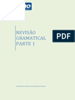 Revisão GRAMATICAL PARTE 1
