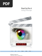 Final Cut Pro 4: Using Fxscript