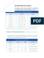 Calculo de Gasto Calorico