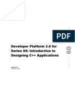 s60 Introduction to Designing Cpp Applications