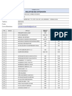 Formato de Cotizacion