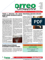 Correo Comunitario Julio 2011 Ed. 49