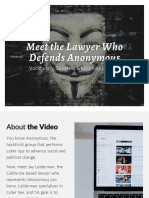 Slides Meet The Lawyer Who Defends Anonymous