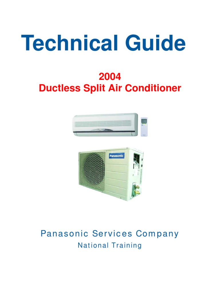 Manual Panasonic Air Conditioning Heat Exchanger