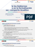 1ro - PPT Rol de Los GORE en La Formalizacion Del Transporte Acuatico VF
