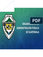 Organismos de La Administración Pública de Guatemala