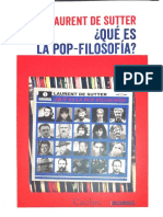  Laurent de Sutter - Que Es La Pop Filosofia (cactus)