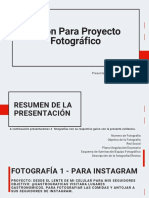 Evidencia 2. Guion para Proyecto Fotografico. Ana Lucia Alfaro