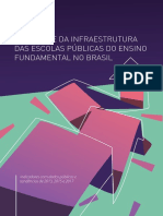 Qualidade da infraestrutura das escolas públicas do ensino fundamental no Brasil