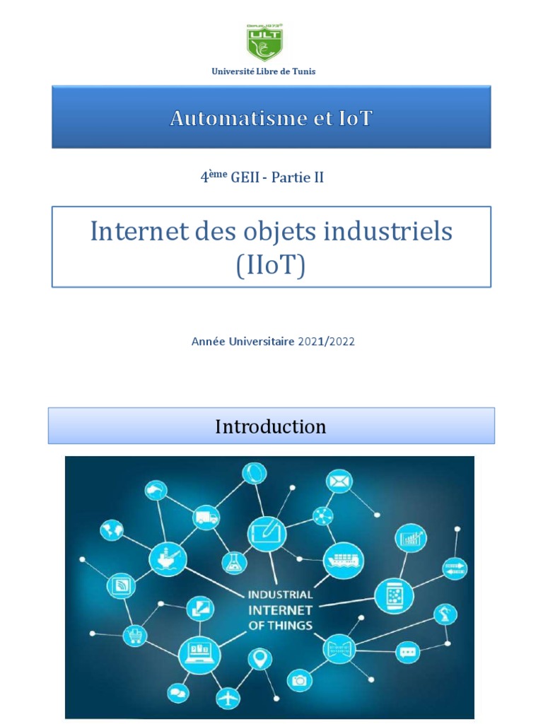 Enjeux et Avancées de l'IIoT | PDF | Internet des objets | Cloud computing
