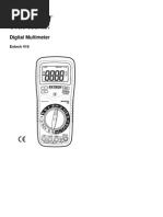 Instructions For Using The Digitech QM 1529 Digital Multimeter | PDF ...