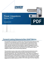 Power Integrations: Nasdaq: POWI