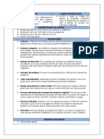 Procedimiento de Trabajo Seguro en Andamio Colgante