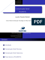 Comunicação Serial PIC16F877A. Leandro Resende Mattioli. Centro Federal de Educação Tecnológica de Minas Gerais Unidade Araxá