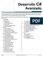 Info Desarrollo C Sharp Avanzado