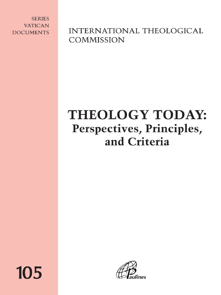 Theology Today PDF Catholic Church Logos (Christianity)