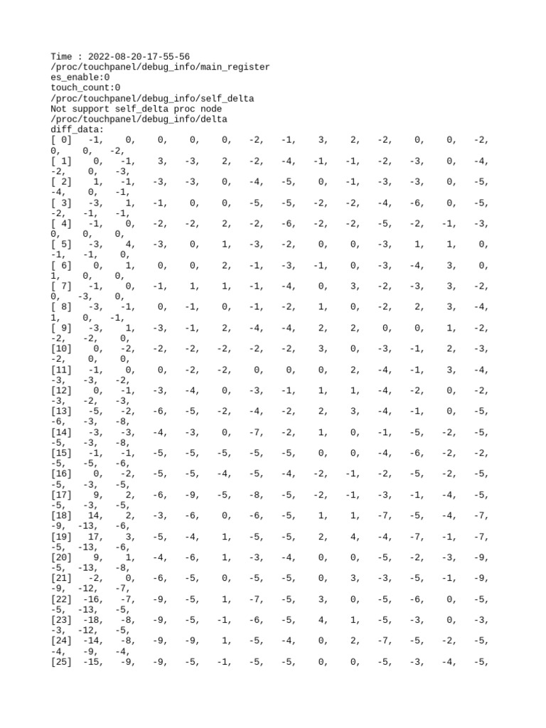 TP Debug Info | PDF | Technology & Engineering