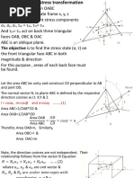 1 3 Dimensional Stress Transformation