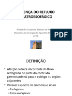 Aula Teórica Doença Do Refluxo Gastroesofágico